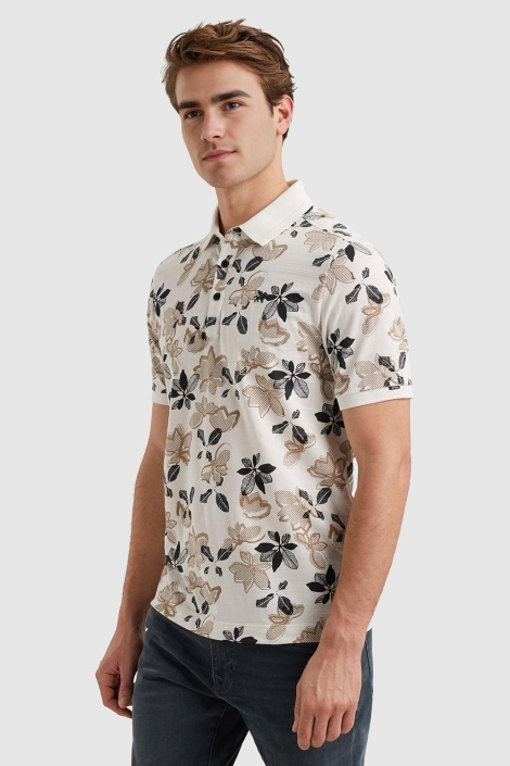 Vanguard short sleeve polo jersey structure